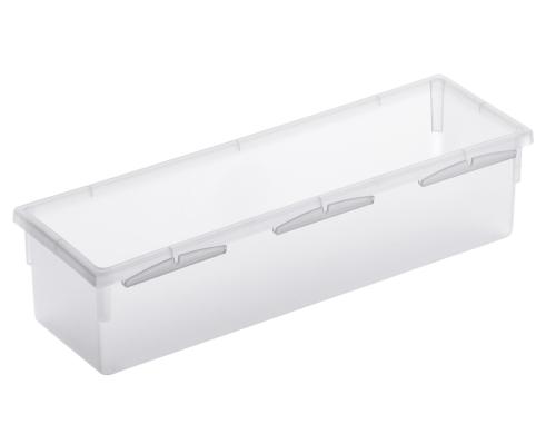 Rotho Ordnungssystem 23x8cm Basic transparent, 230x80x50 mm