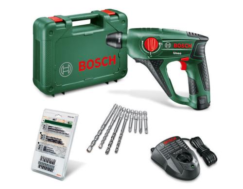 Bosch Akku-Bohrhammer UNEO Kit inkl. 1x 2.5Ah Akku und Ladegert