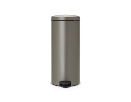 Brabantia NewIcon Treteimer 30 Liter Platinum, Inhalt 30 Liter