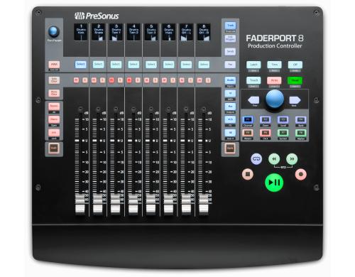 Presonus FaderPort 8 DAW Kontroller, Transport, Motorfader