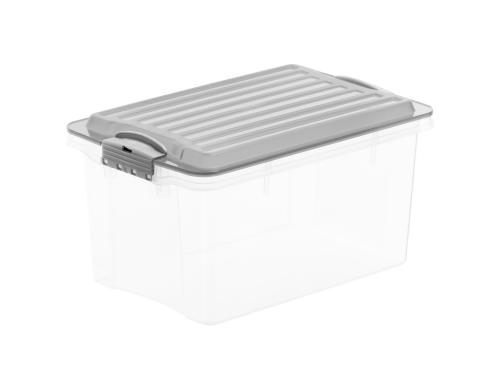 Rotho Stapelbox A5 4.5 l COMPACT Anthrazit, APPMYBOX Storage