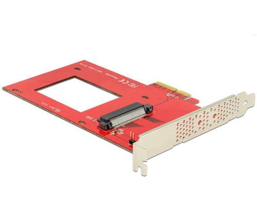 DeLock PCI-Express-x4 Kontroller 2.5 U.2 U.2 fr 2.5  NVMe SSD