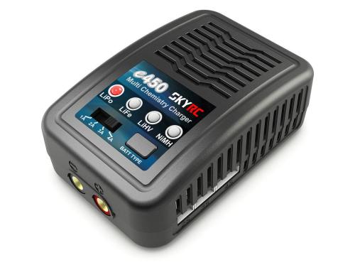 SkyRC E450 AC LiPo/LiHV/NiMH 50W AC Ladegert