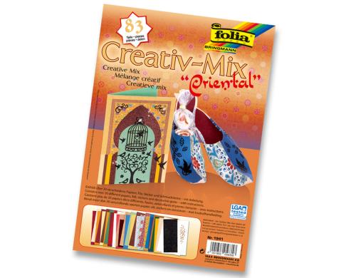 Folia Bastelset Creativ-Mix 83-teilig, Oriental