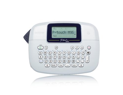 Brother P-touch PT-M95, Beschriftungsgert farbiges Design, Display: 1Zeile/12 Zeichen