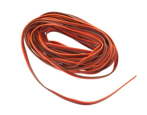 Servokabel flach 5m JR/Graupner 0.14mm2 AWG26