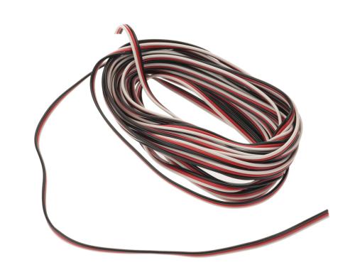 Servokabel flach 5m Futaba 0.14mm2 AWG26