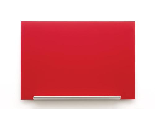 Nobo Diamond magnethaftendes Glassboard 993x559mm, rot