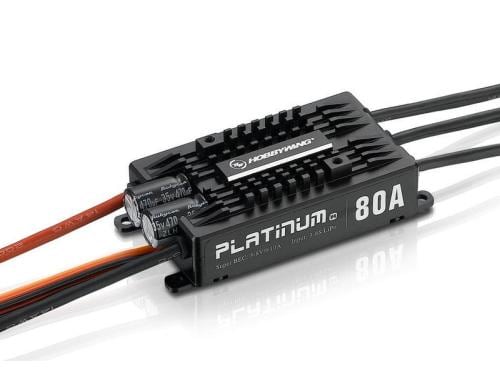 Hobbywing Platinum Pro 80A V4 3-6s BEC 7A BL-Regler fr Flugzeuge und Helis