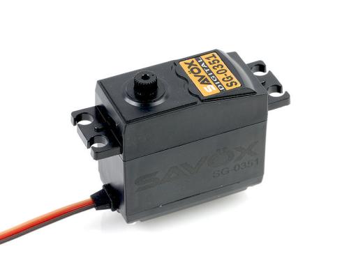 Savx Servo SG-0351 Digital Metall-Getriebe, 2 Kugellager