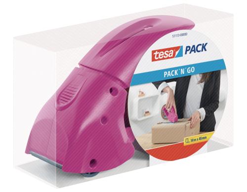 Tesapack Pack'n'Go Abroller fr Rollenbreite bis zu 50 mm