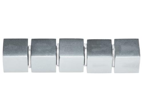 Sigel SuperDym-Magnet, Cube-Desig titangrau, 11x11x11mm, 5Stk.