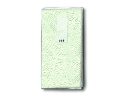 Paper + Design Ornament Taschentcher pale green, 1 Pckchen  10 Taschentcher