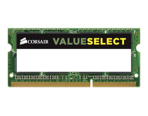 Corsair SO-DDR3L ValueSelect 8GB 1x 8GB, 1600MHz, CL11-11-11-29,1.35V,204Pin