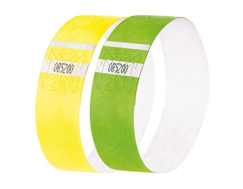 Sigel Eventbnder Super Soft fluoreszierend gelb/grn, 120 Stk.