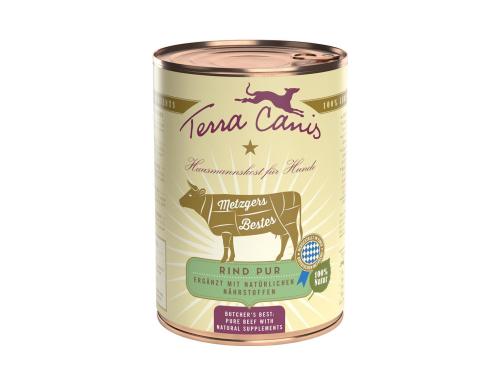 Terra Canis Nassfutter Metzgers Bestes Rind 400g