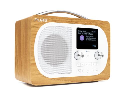 Pure DAB+ Radio Evoke H4 BT BT, Farbdisplay, Weckfunktion und Timer