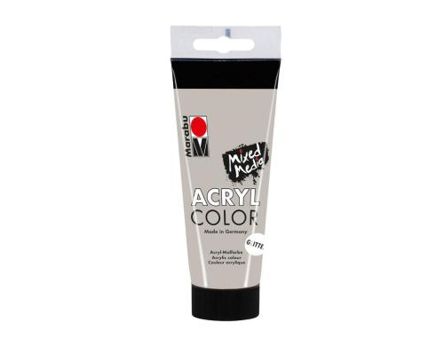 Marabu Acryl Color 100ml glitter-silber