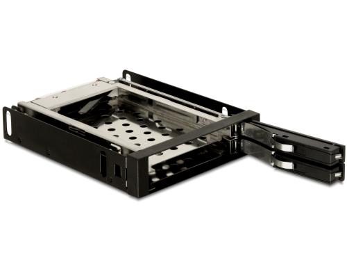 Delock Wechselrahmen fr 2 x 2.5HDD/SDD passend fr 3.5 Schacht