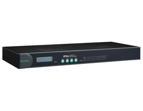 MOXA NPort 5610-16, LAN RS232 Server, Serielle Gerteserver mit 8 bzw. 16Ports