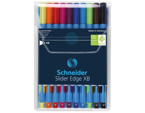 Schneider Kugelschreiber Slider Edge 1erSet assortiert