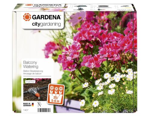 GARDENA Balkon Bewsserungs-Set 1407 