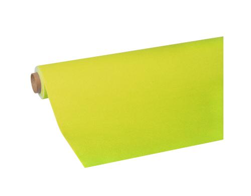 Papstar Tischdecke Royal klein limonengrn Tissue-Papier, 5 m x 1,18 m