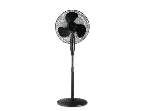 Rotel Standventilator 40cm schwarz 45 Watt, Grsse 44.5x16x51.5cm