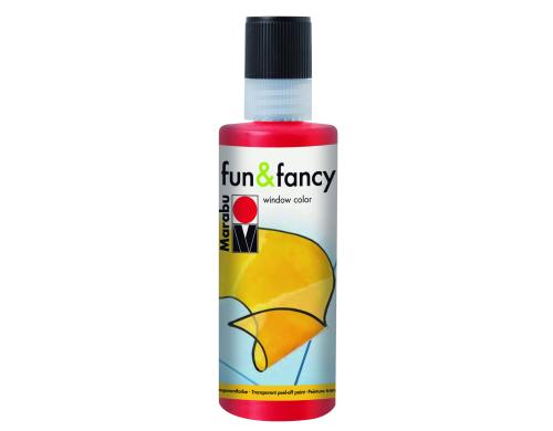 Marabu Window Color Fun & Fancy 80ml, kirschrot