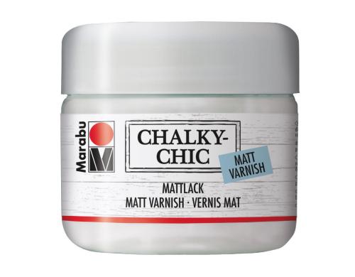 Marabu Mattlack Chalky-Chic 225ml Kunststoffdose, farblos