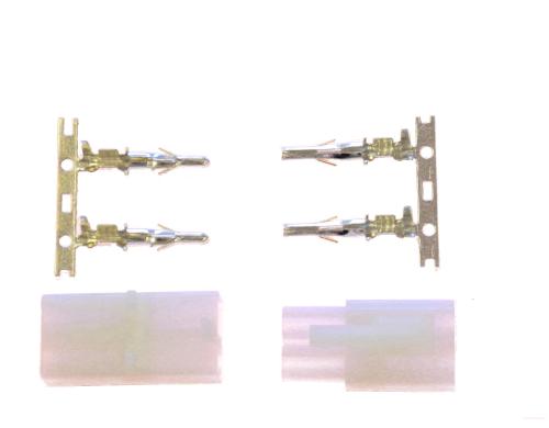 EP Tamiya Stecker/Buchse 1 Paar zum crimpen