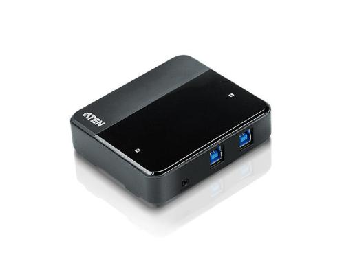 Aten USB 3.0 Sharing Switch: 2 Port 2 PC's teilen sich 4 USB Gerte