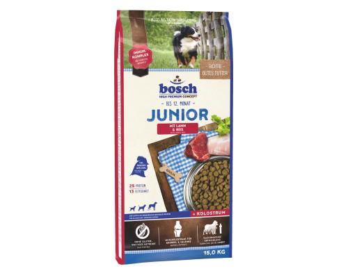 bosch Trockenfutter Junior Lamm & Reis 15kg