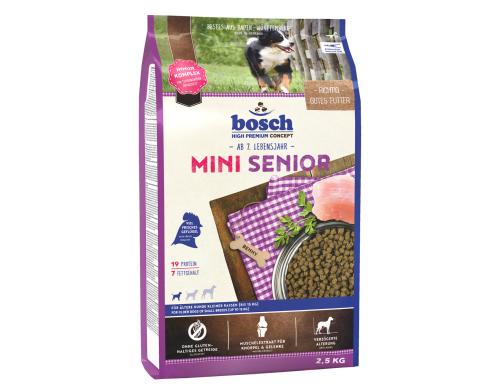 bosch Trockenfutter Mini Senior, 2.5kg 