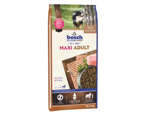 bosch Trockenfutter Maxi Adult, 15kg 