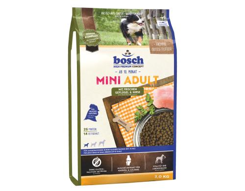 bosch Trockenfutter Mini Adult Geflgel & Hirse, 3kg