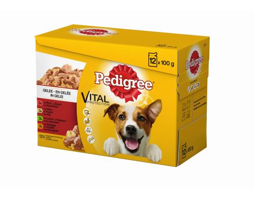 Pedigree Nassfutter Gelee 12x100g