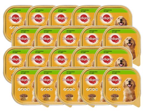 Pedigree Nassfutter Adult mit Kanninchen 20x300g