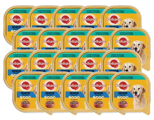 Pedigree Nassfutter Senior mit Kalb 20x300g