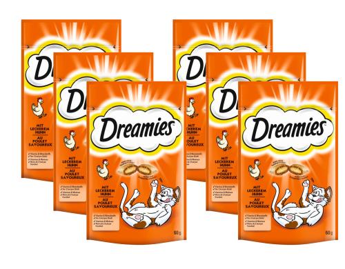 Dreamies Snack mit Huhn 6x60g