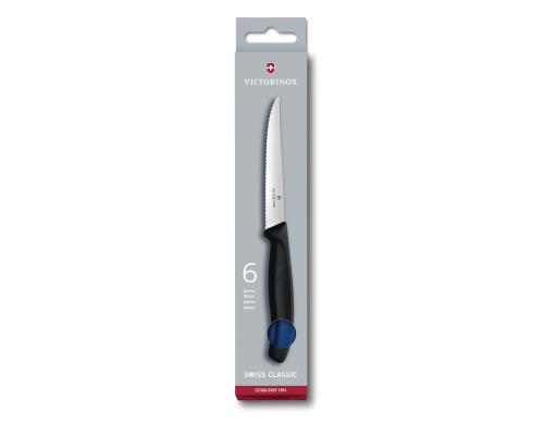 Victorinox Steakmesser-Set, 6-teilig blau