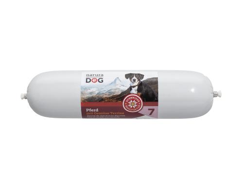 natura Dog Nassfutter Pferd mit Gemse Terrine 400g