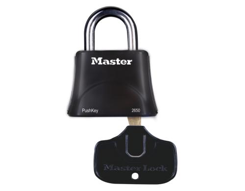 Masterlock Vorhngeschloss 2650EURD PushKey Vorhngeschloss