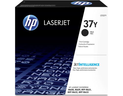 HP Toner 37Y - Black (CF237Y) Seitenkapazitt ~ 41'000 Seiten