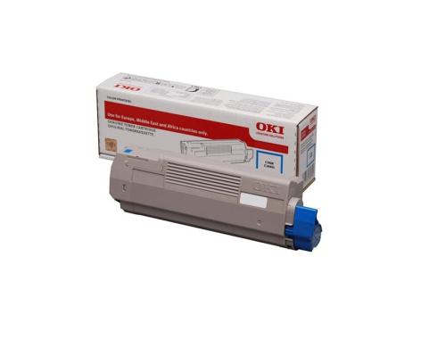 Oki Toner cyan 46471103  zu Oki C800 Serie cyan, 7'000 Seiten