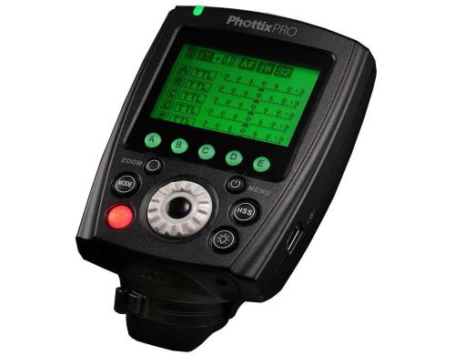 Phottix Odin II TTL Trigger Transmitter fr Canon, 32 Kanle, 5 Gruppen, 100m