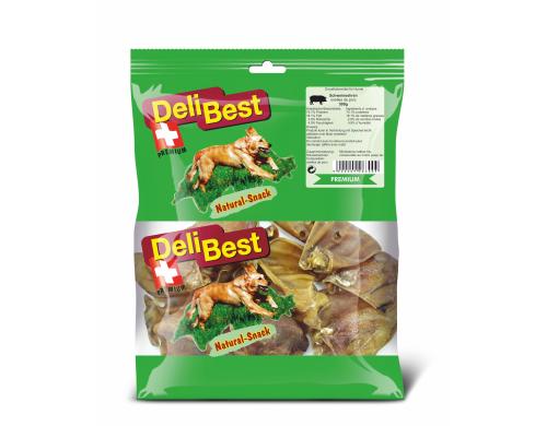 DeliBest Schweineohren 500g