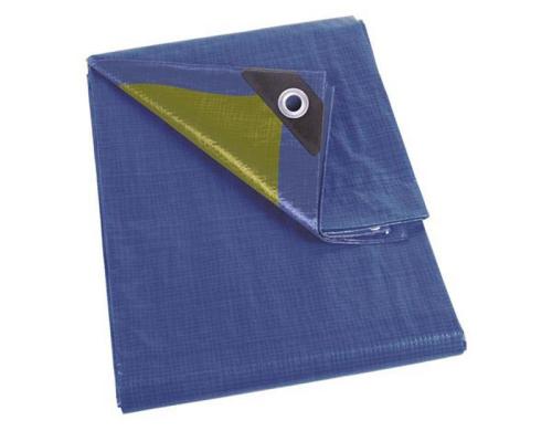 ABDECKPLANE - BLAU/KHAKI - STARK 2 x 2 m