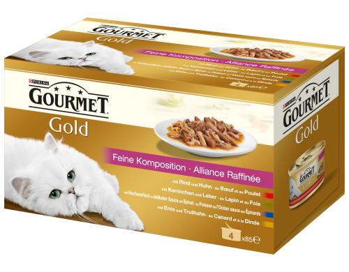 Gourmet Gold Feine Komposition 4x85g