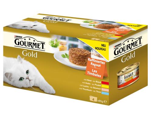 Gourmet Gold Raffiniertes Ragout 4x85g